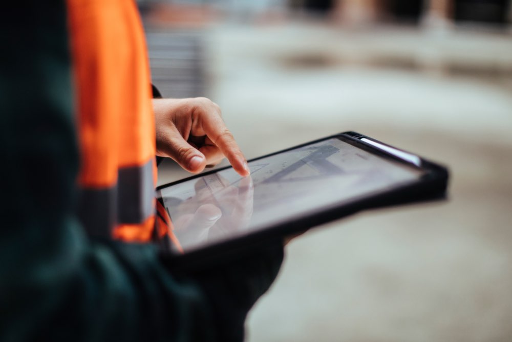 Digital technology used for highways work